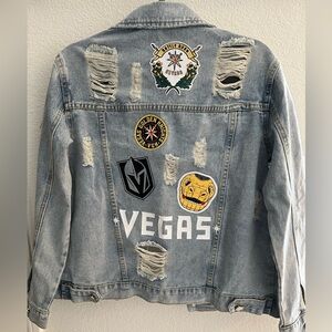 Vegas Golden Knights Jean Jacket